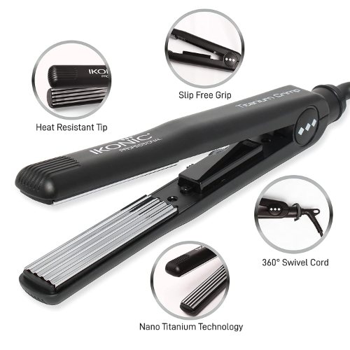 Ikonic - Hair Crimper Slim Titanium Crimp 2.0
