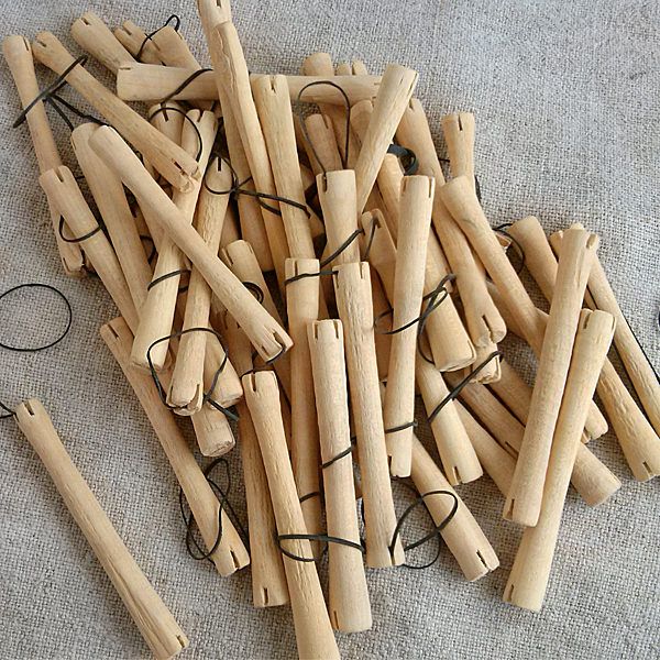 General - Wooden Hair Roller Micro Pack Of 10