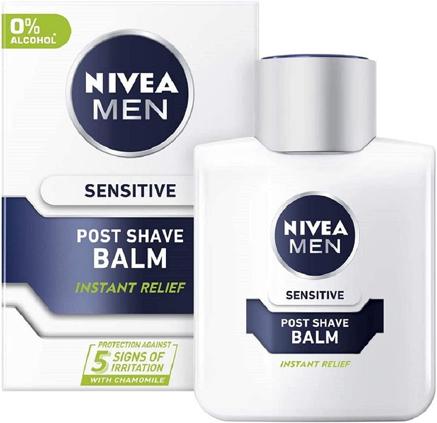 Nivea - Sensitive After Shave Blam - 100 - Gr