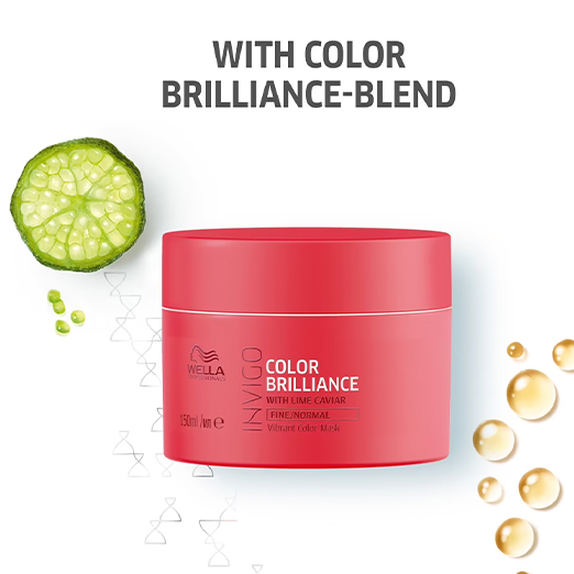 Wella - Color Brilliance With Lime Caviar Mask - 150 ML