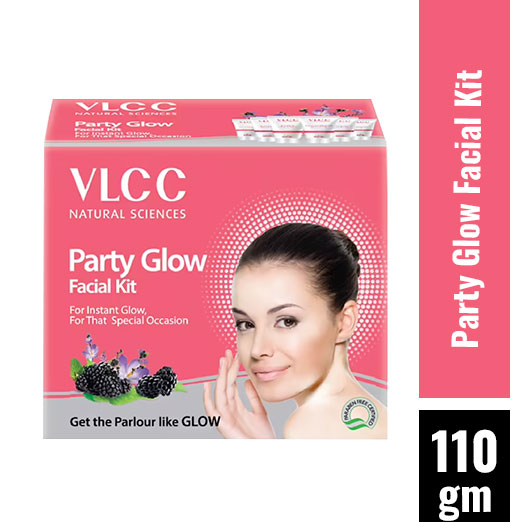 Vlcc - Party Glow Facial Kit  Pack Of 1 - 110 - Gr