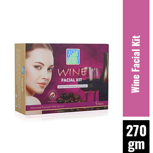 Asta Berry - Wine Facial Kit - 270 Gr