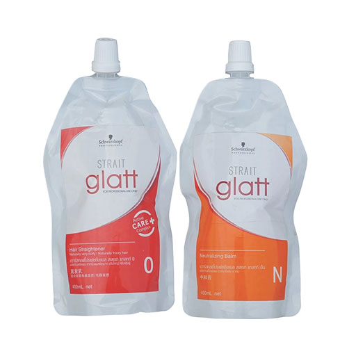 General - Straightening Cream + Neutralizing Cream - Glatt Zero 0 Number (400ml + 400ml) - 800 ML