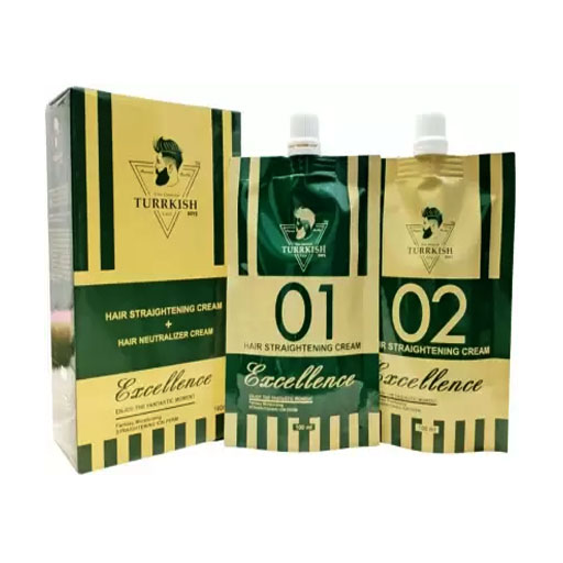 Turrkish - Hair Straightening Cream + Hair Neutralizer Cream (500ml + 500ml) - 1000 ML
