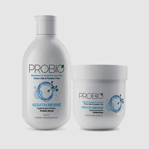 Godrej - Keratin Revive Shampoo And Mask - 250 + 200 Ml - 450 ML
