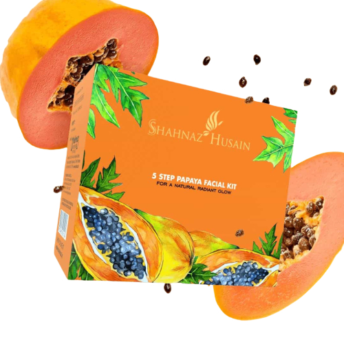 Shahnaz Husain - Papaya Facial Kit 5 Step - 50 Gr
