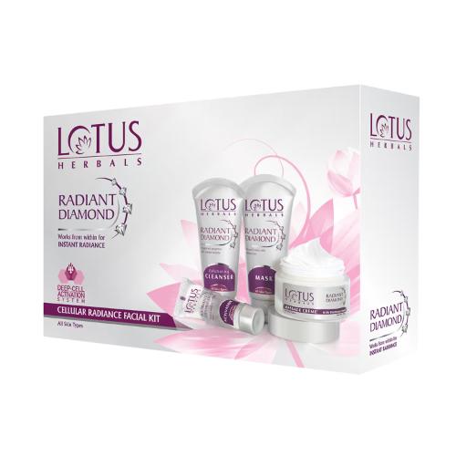 Lotus - Radiant Diamond Cellular Radiance Facial Kit Pack Of 1
