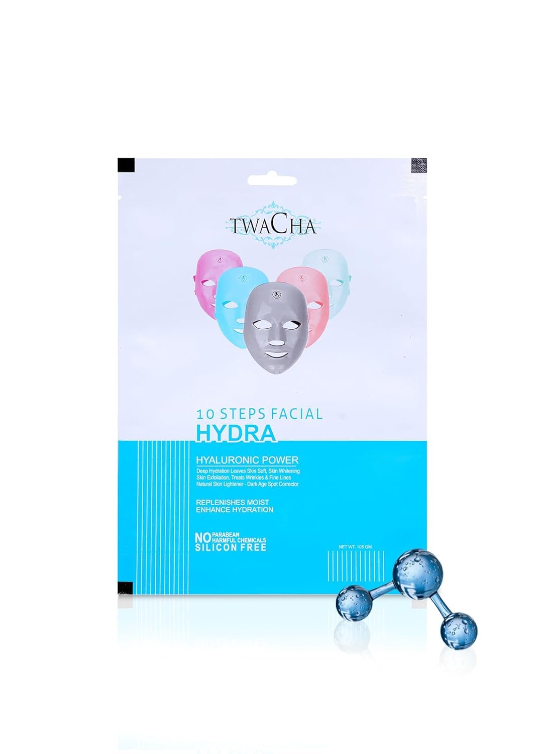 Twacha - Hydra Facial 10 Steps Facial - Pack Of 4