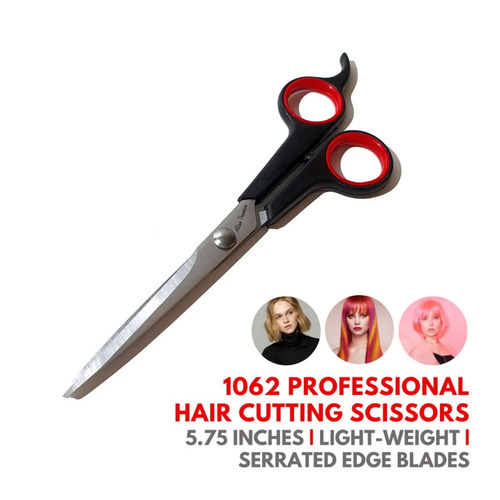 Alan Truman - 1077A Wide Blade Plastic Handle Cutting Scissors(5.5 Inches) - Pack Of 1