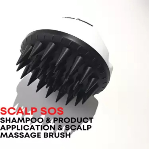 Alan Truman - Scalp SOS Scalp Massage & Shampoo Brush White & Black - Pack Of 1