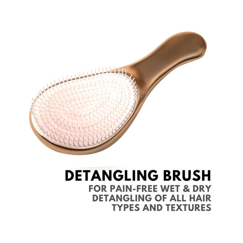 Alan Truman - DT-07 Detangling Brush Rose Gold - Pack Of 1