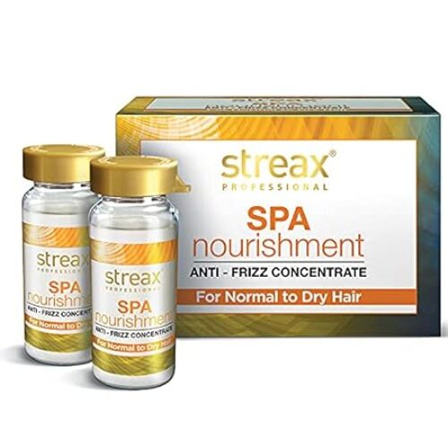 Streax - Anti Frizz Concentrate For Normal To Dry Hair - 60 ML