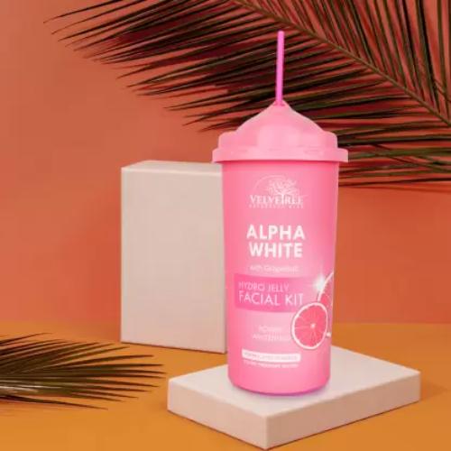 Velvetree - Alpha White Hydro Jelly Facial Kit - Pack Of 1