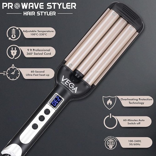 Vega - Pro Wave Styler (VPPMS-03) Wavers - Pack Of 1