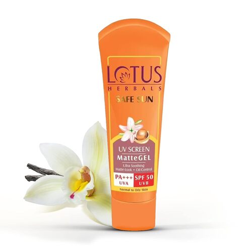 Lotus - Safe Sun Uv Screen Matte Gel SPF 50 - 100 Gr