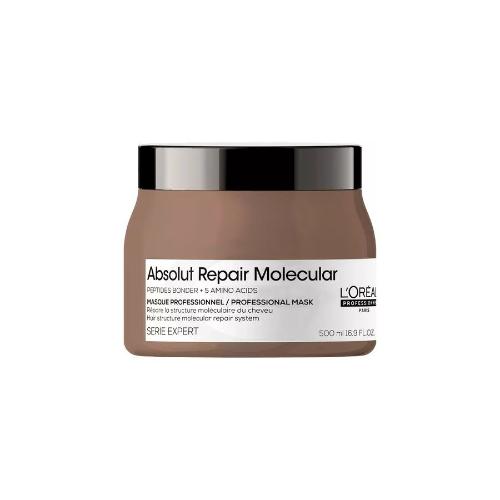 Loreal - Absolut Repair Molecular Deep Repairing Cream Mask - 500 Gr