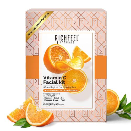 RichFeel - Brightening Enriched With Vitamin C Facial Kit - Pack Of 1