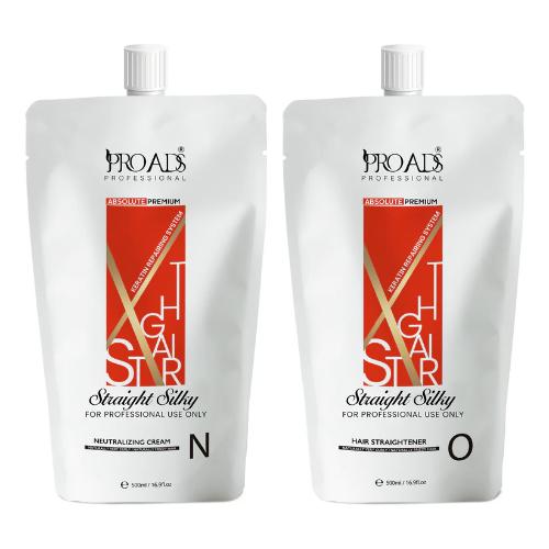 Proads - Straightening + Neutralizer Cream - 1000 Ml