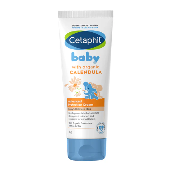 Cetaphil - Baby With Organic Calendula Advanced Protection Cream - 85 Gr