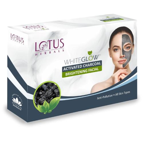 Lotus White Glow Charcoal Facial Kit Pack Of 1