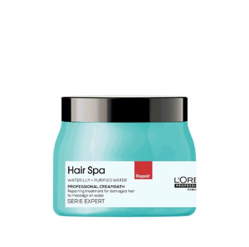 Loreal - Damaged & Sensitized Hair Spa Repairing Creambath - 490 Gr