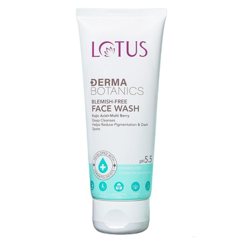 Lotus Derma Botanics Blemish Free Face Wash 100 Gr