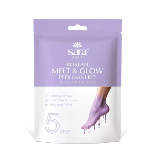 Sara Korean Melt & Glow Pedi Mani Kit 80 Gr