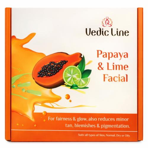 Vedicline Papaya & Lime Facial Kit Pack Of 1
