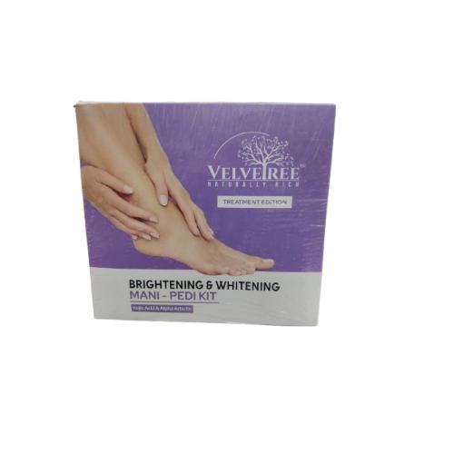 Velvetree Brightening & Whitening Mani Pedi Kit Pack Of 1