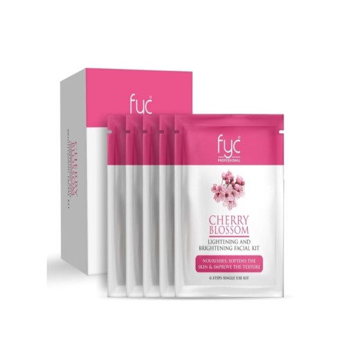 Fyc Cherry Blossom Facial Kit Pack Of 5