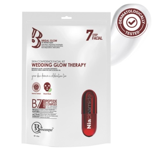 Brownsugar Wedding Glow Therapy Facial Kit Pack Of 1