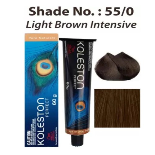 Wella Koleston Perfect 55/0 Light Brown Intensive Colour Tube 60 ML
