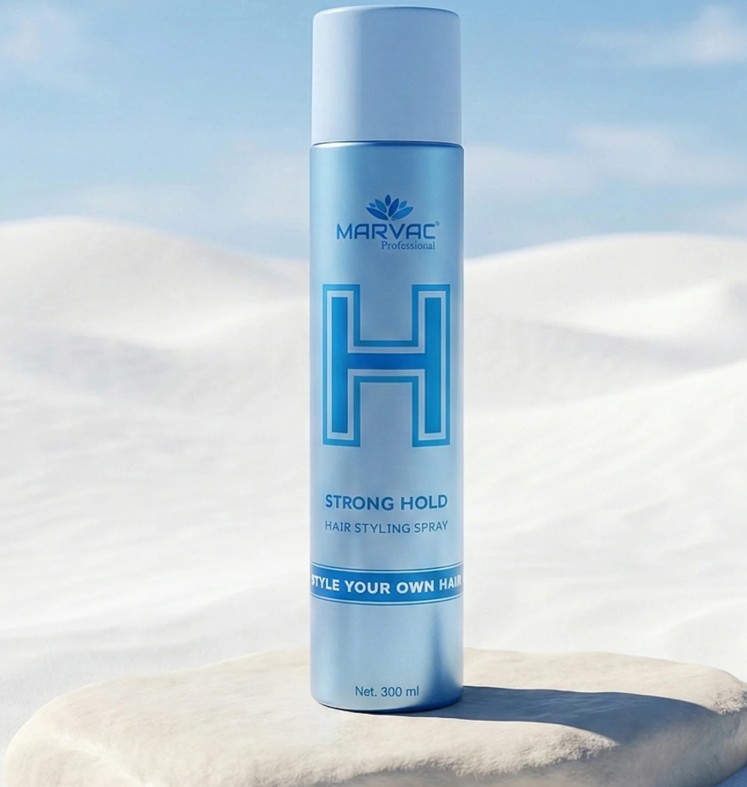 Marvac Stong Hold Hair Styling Spray 300 Ml