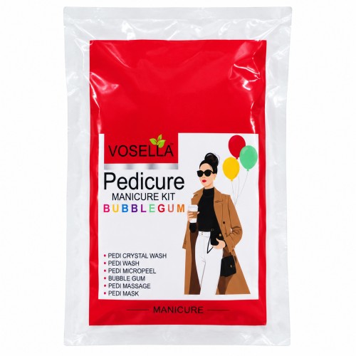 Vosella Pedicure Manicure Bubblegum Kit 100 Gr
