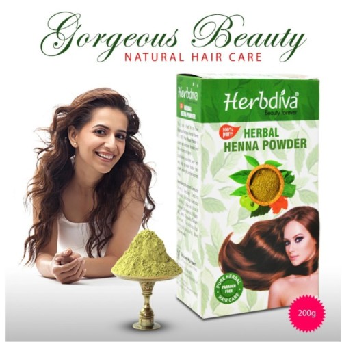 Herbdiva Herbal Henna Powder 200 Gr