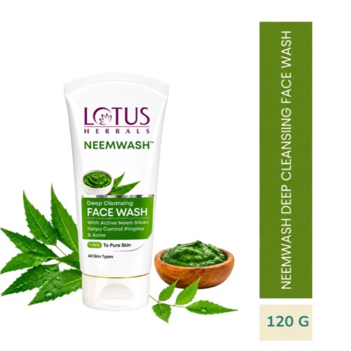 Lotus Neem Face Wash 120 Gr