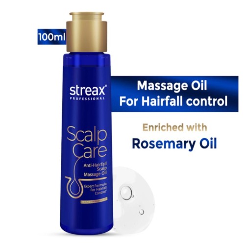 Streax Scalp Care Hair Oil Anti Hairfall Massage Oil 100 Ml