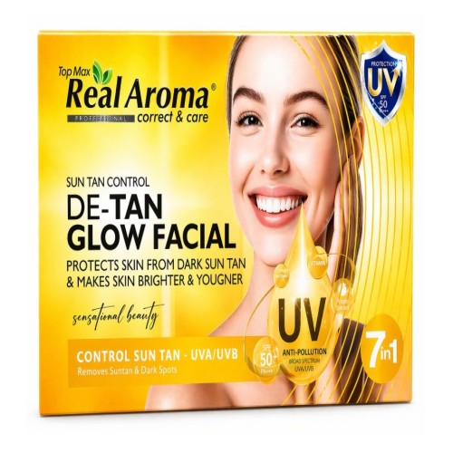 Real Aroma De Tan Glow  Facial Kit Pack Of 1