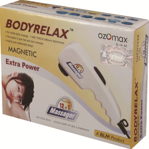 Ozomax BL 181 BR Body Relax 12 In 1 Massager Pack Of 1