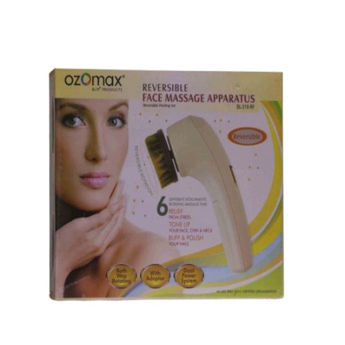 Ozomax Reversible Face Massage Apparatus BL 318 RF Facial Massager Pack Of 1