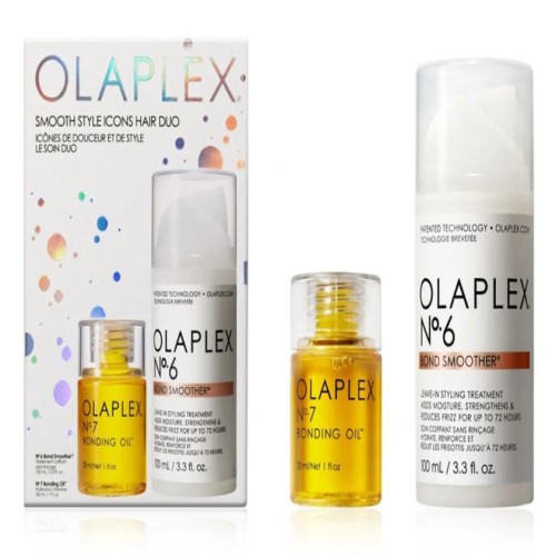 Olaplex Smooth Style Icon Hair Duo Kit