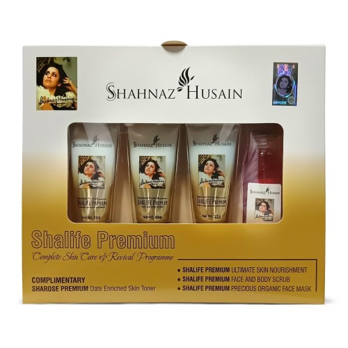 Shahnaz Husain Shalife Premium Complete Skin Care Revival Program Mini Kit 45 Gr
