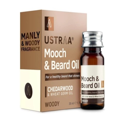 Ustraa Woody Mooch And Beard Oil 35 Ml