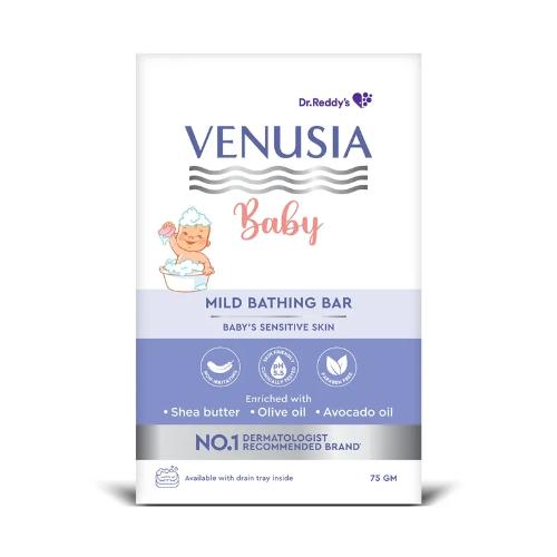 Dr. Reddys Venusia Baby Mild Bathing Bar 75 G 