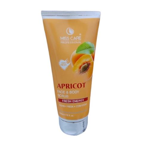 Miss Care Pro Apricot Face & Body Scrub 200 ML