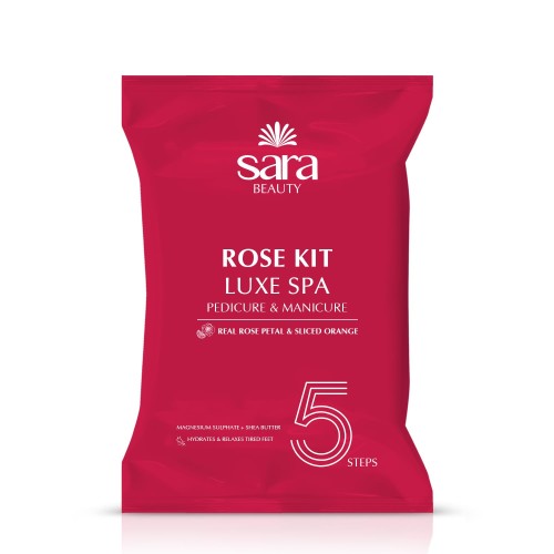 Sara Rose Kit Luxe Spa Pedicure & Manicure 50 Gr