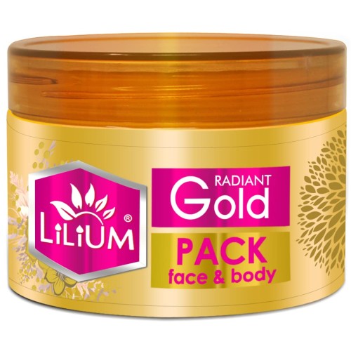 Lilium Radiant Gold Pack Face & Body 250 Gr