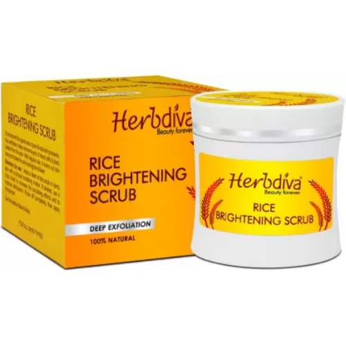 Herbdiva - Brightening Scrub Deep Exfoliation - 250 Gr