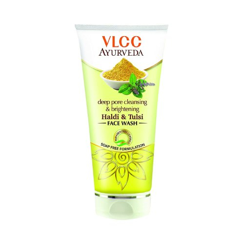 VLCC - Deep Pore Cleansing And Brightening Haldi And Tulsi Facewash - 100 ML