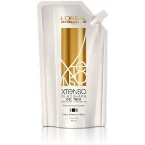 Loreal - Smoothening Cream Extra Resistant (Xtenso Oleo Shape Oil Trio Smoothing Cream) - 400 ML
